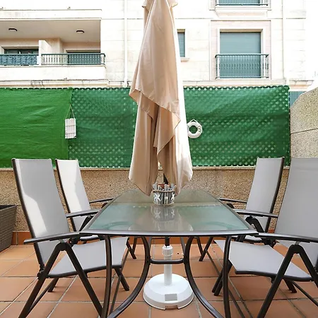 アパート Galihost - Con Piscina Y Terraza En Playa Lanzada サンシェンショ